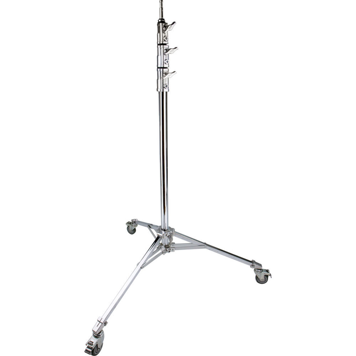 

Kupo 4-Section High Baby Roller Stand with Casters, 13.8', Chrome