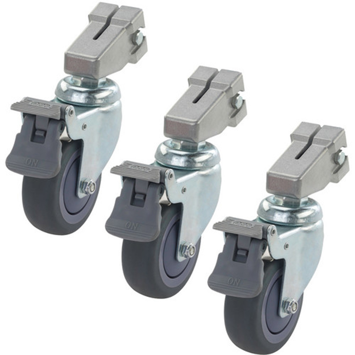 

Kupo KS940422 80mm Caster, 22mm Square Adapter, 3 Set