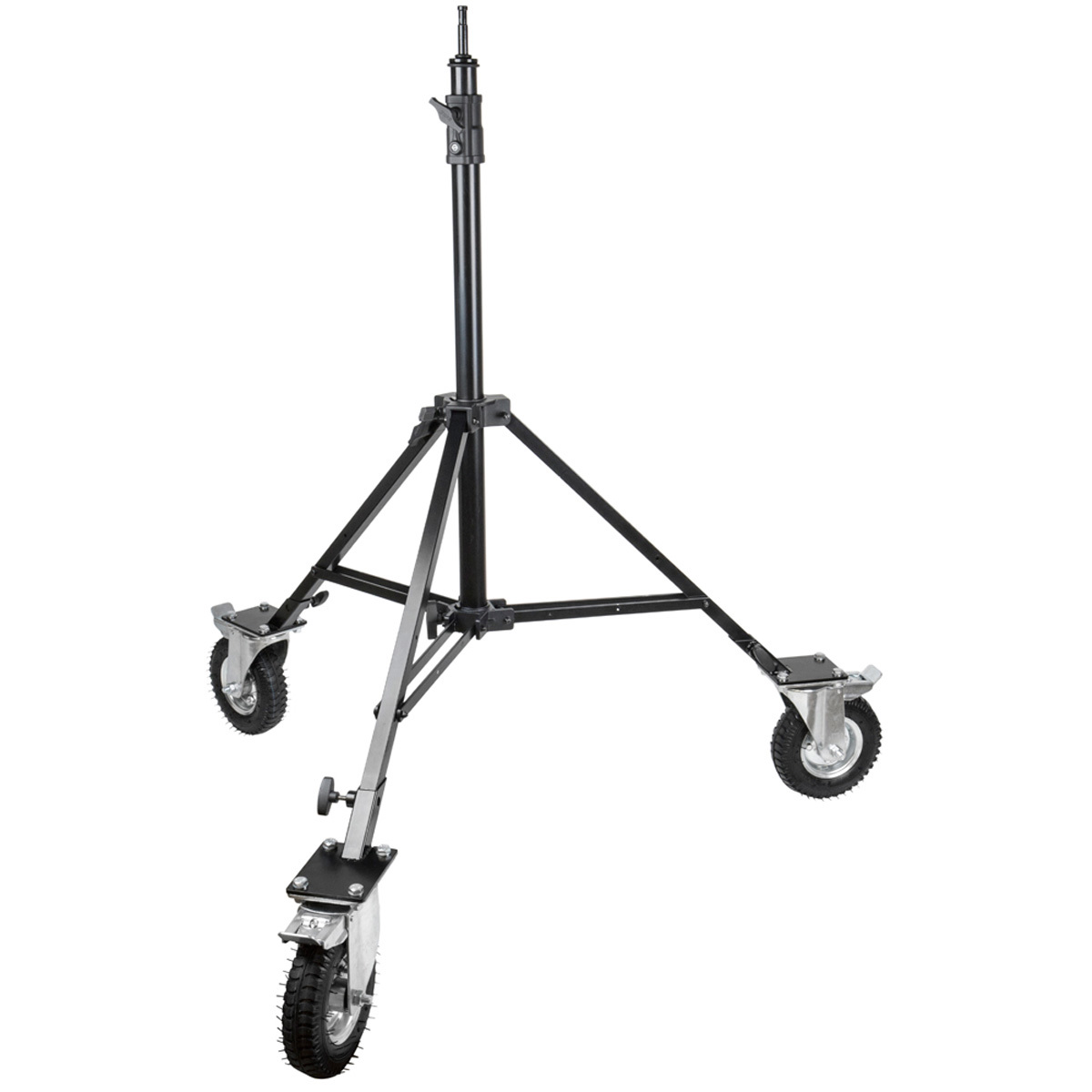

Kupo 2-Section Steadicam Stand with 8" Pneumatic Wheel Set, Black