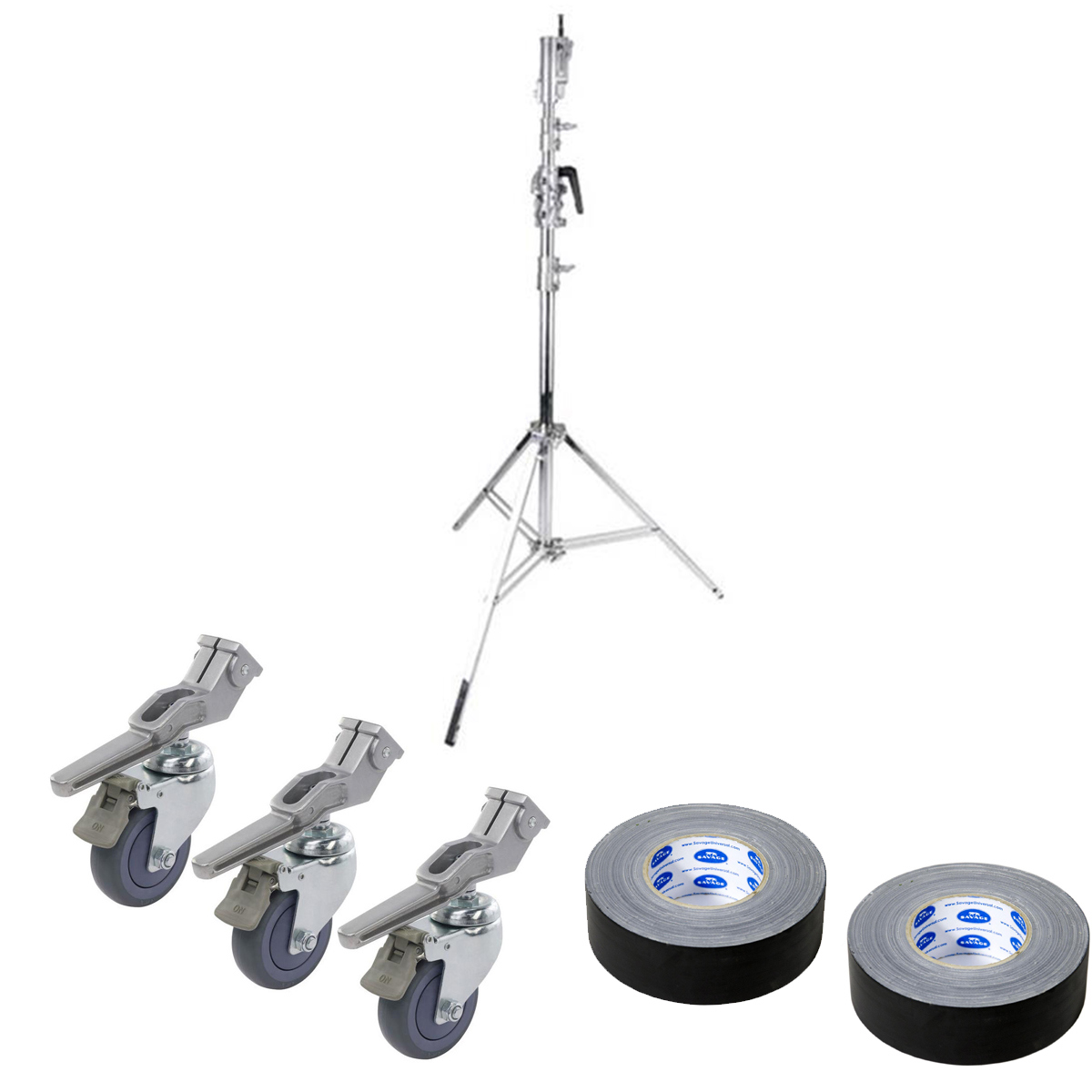 

Kupo 546M K Stand 4-Section Junior Boom Stand, w/Wheels Set, 2x 2"x55 Yards Tape
