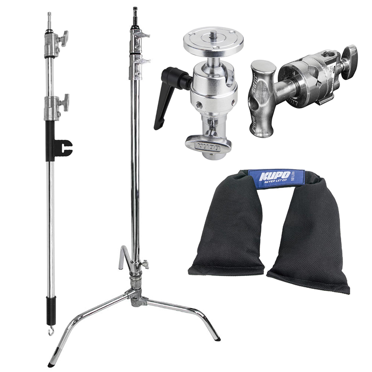

Kupo 40" Master C-Stand with Turtle Base Overhead Shooting Kit 4