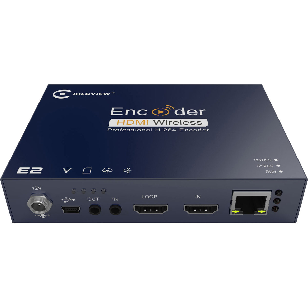 

Kiloview E2 H.264 1080p Full HD HDMI to NDI IPTV Video Encoder
