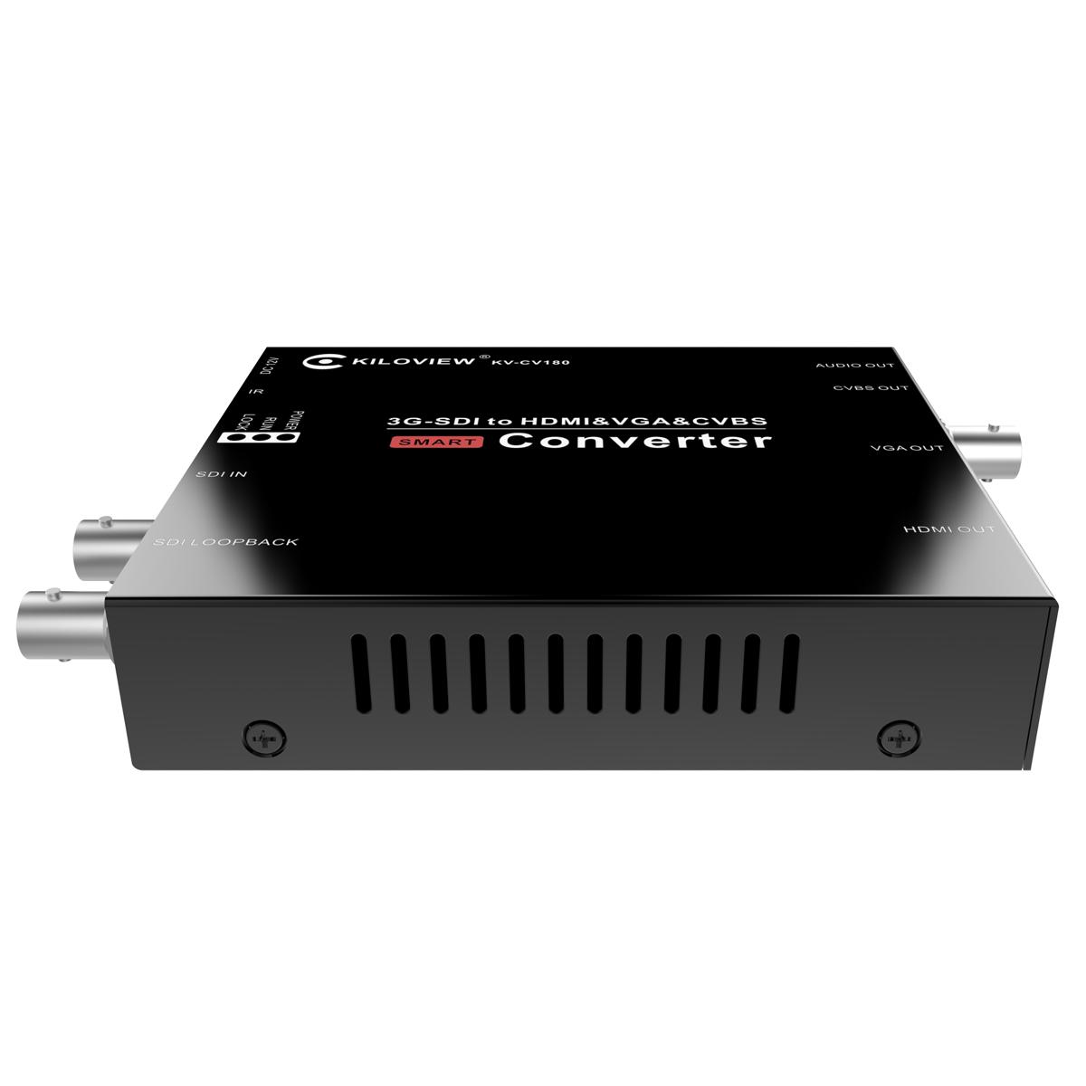 

Kiloview CV180 SDI to HDMI/VGA/AV Video Converter