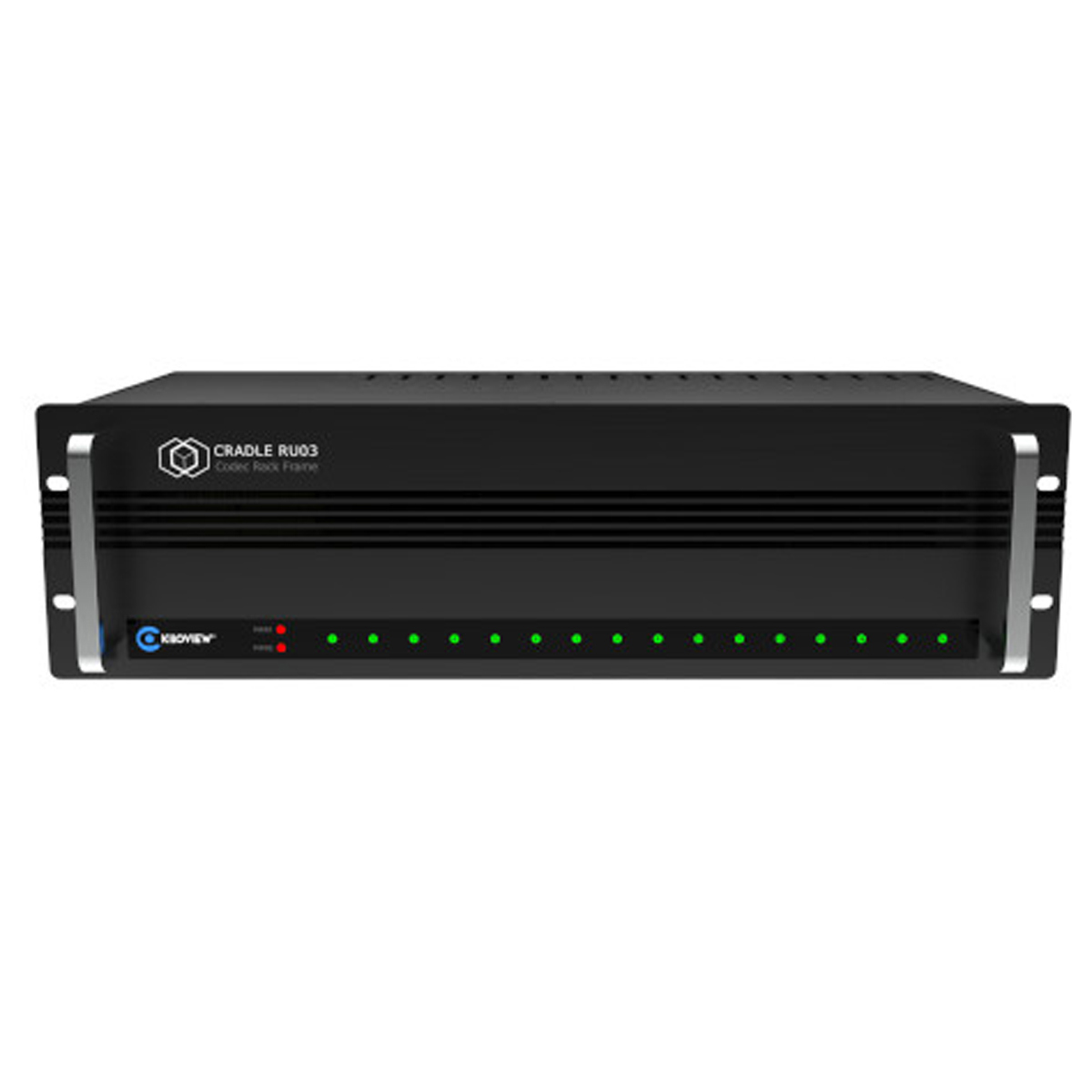 

Kiloview Cradle 3RU 16-Channel Redundant Power Rackmount Chassis