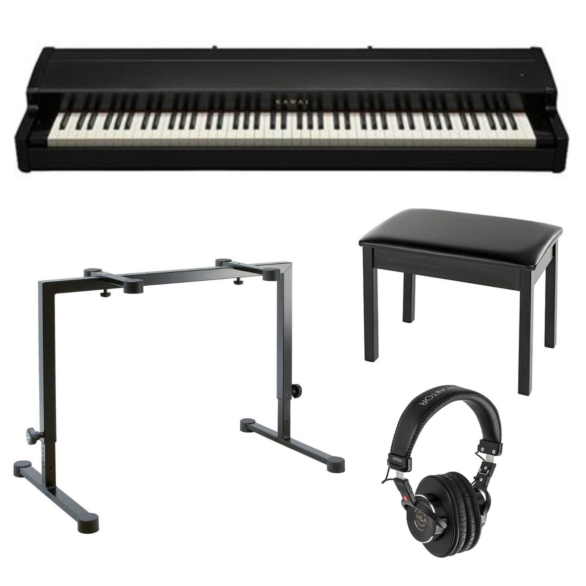 

Kawai VPC1 88-Weighted Key Virtual Piano Controller with Stand, Bench, Headphone