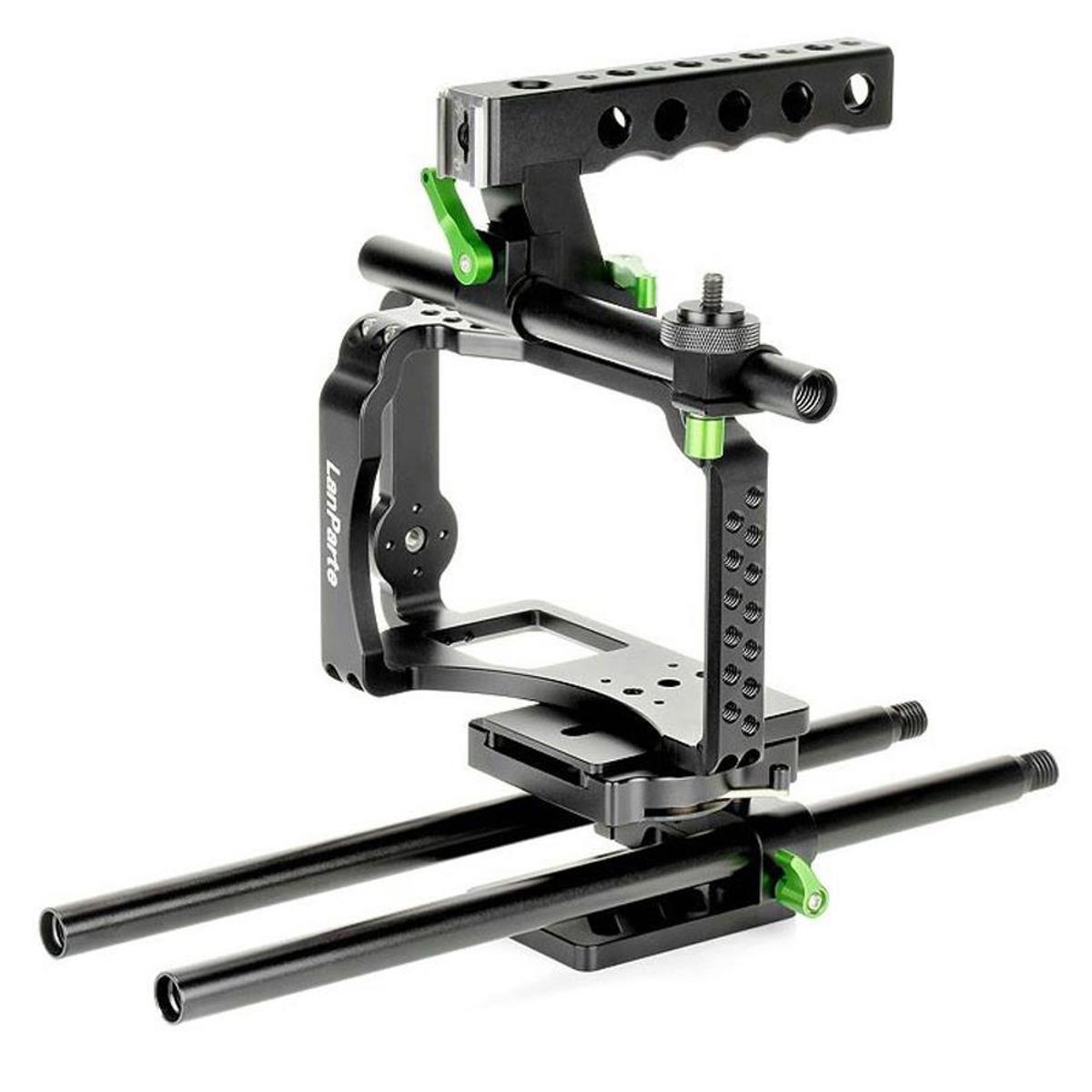 

Lanparte Mirrorless Camera Basic Cage for Panasonic Lumix GH4 & Sony A7 Cameras
