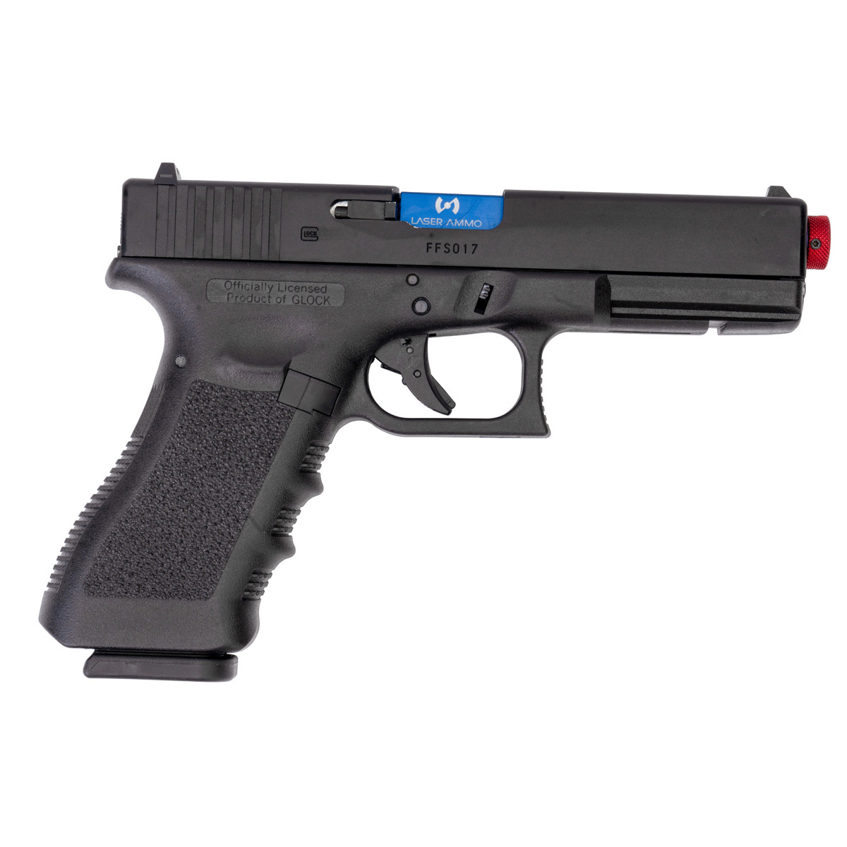 Laser Ammo Recoil Enabled Training Pistol Umarex G17 CO2 Blowback with IR Laser
