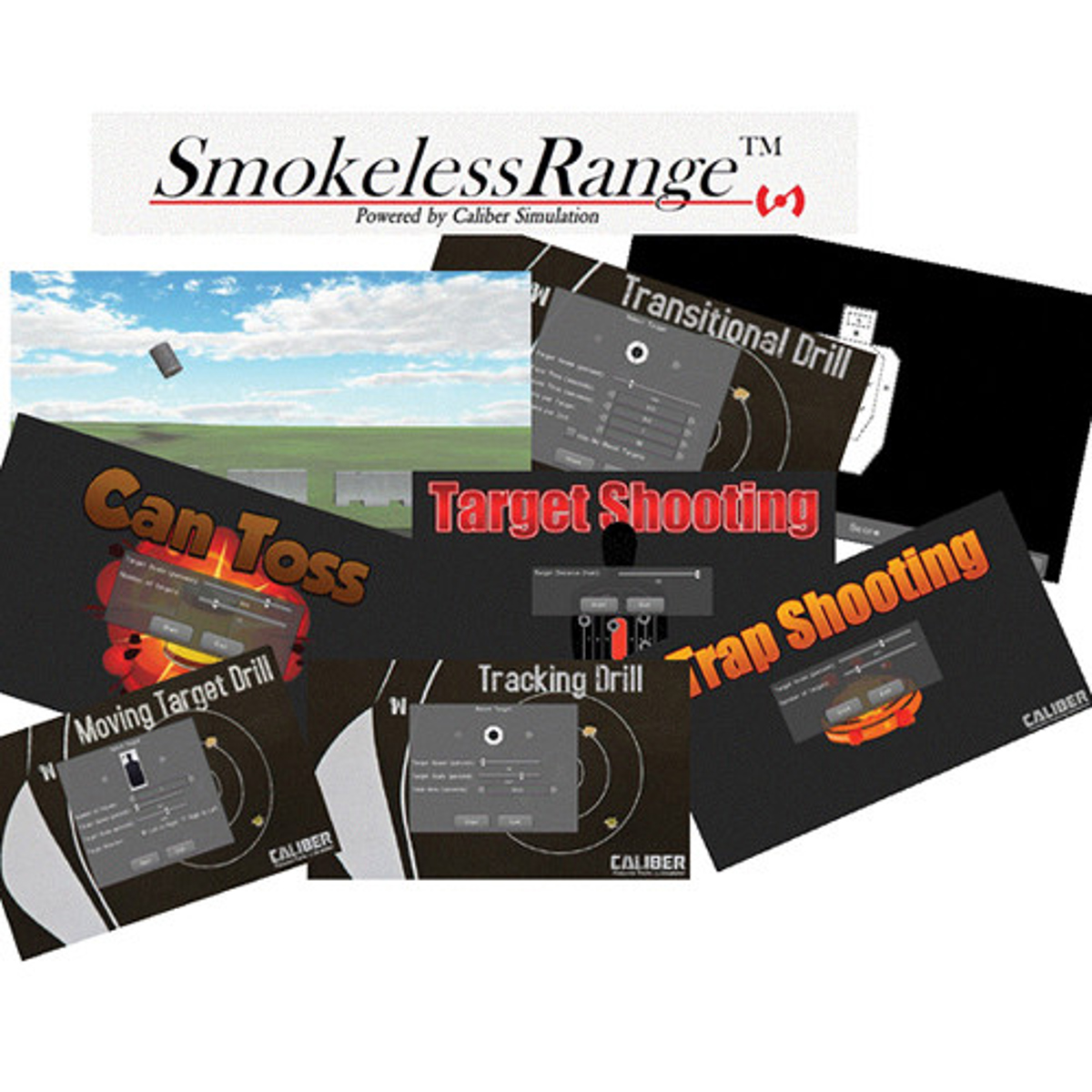

Laser Ammo Smokeless Range Home Simulator