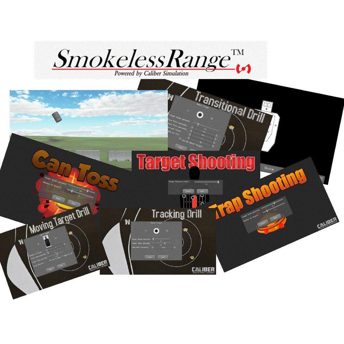 

Laser Ammo Smokeless Range 2.0 Home Simulator with Short-Throw Camera