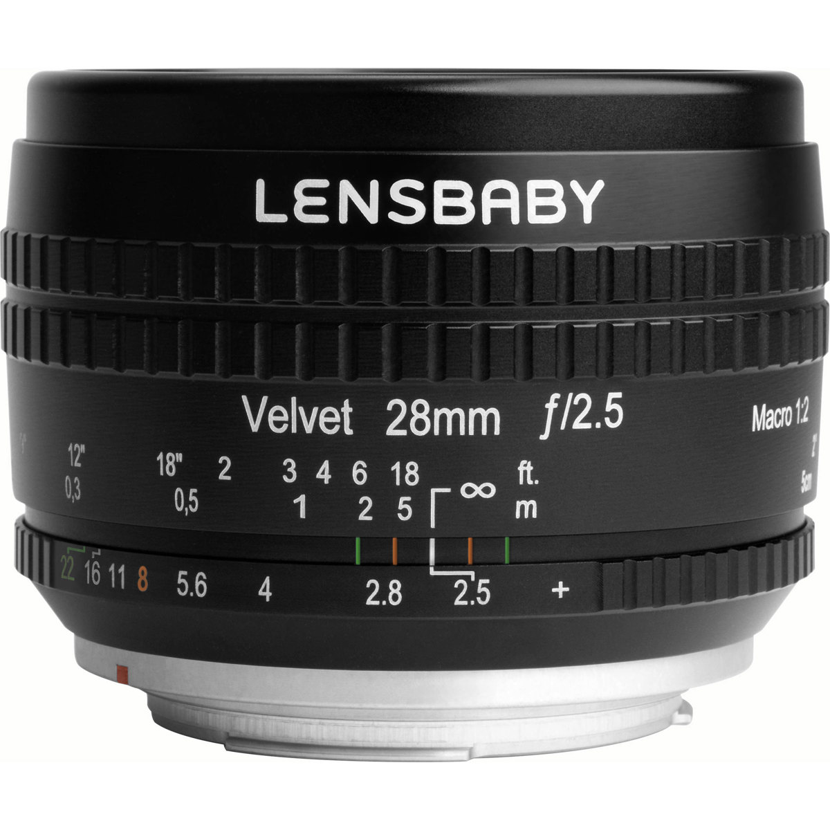 

Lensbaby Velvet 28 28mm f/2.5 Lens for Nikon F, Black
