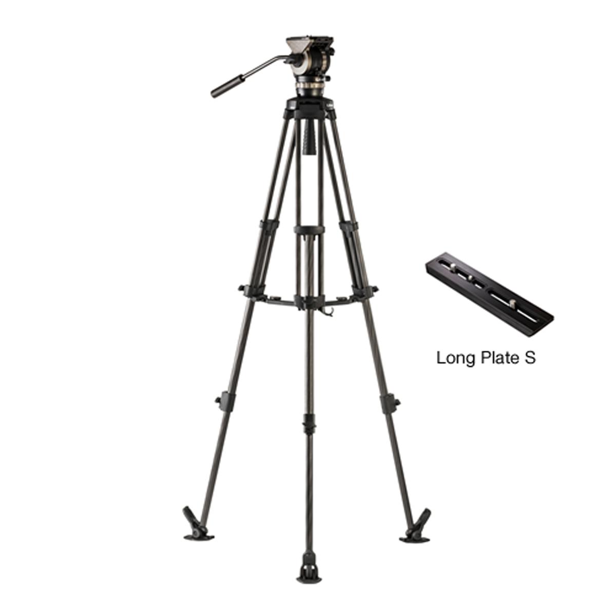 

Libec NX-300MC 3-Section Carbon Fiber Tripod with NH30 Head and Mid Spreader