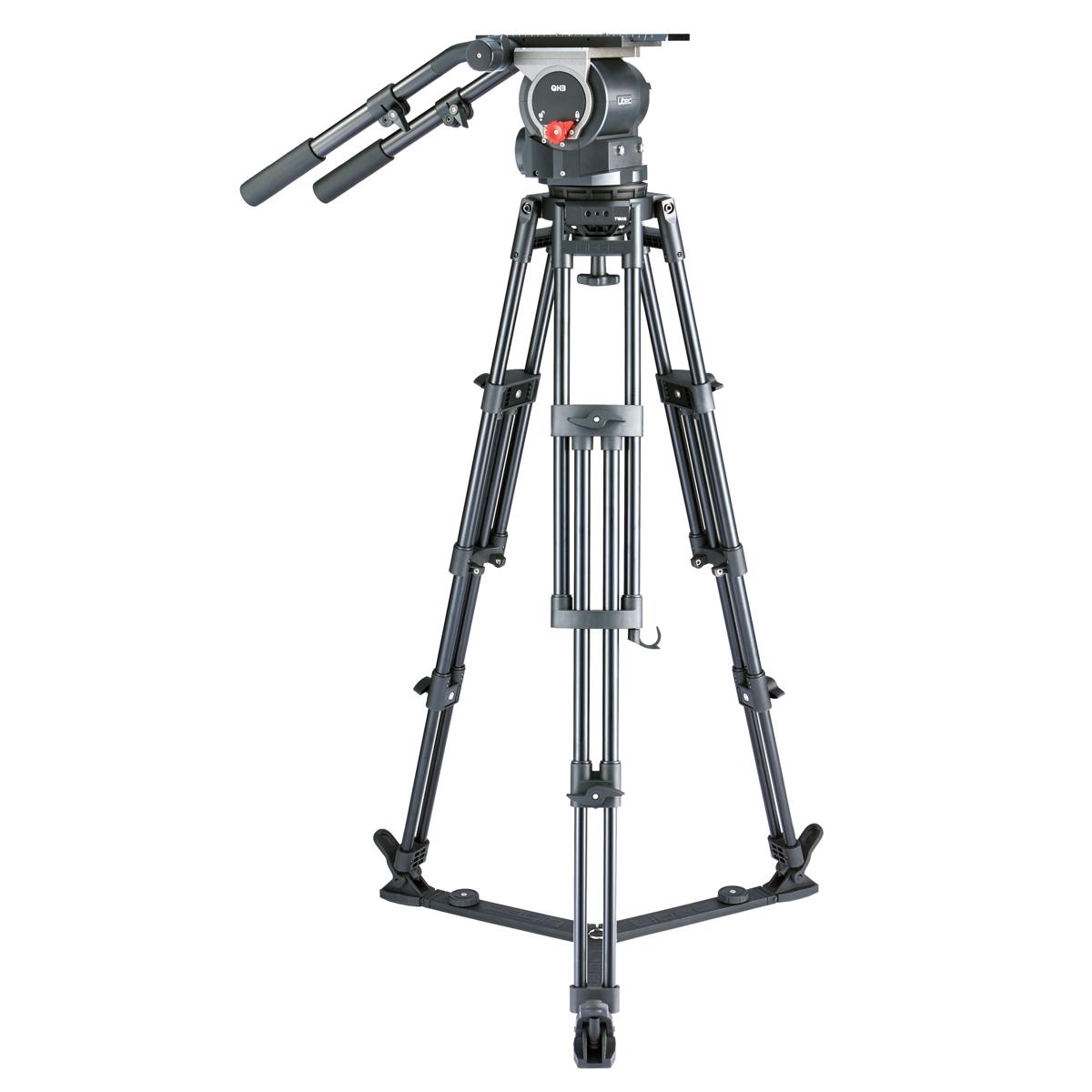 

Libec QD-30 3-Section Aluminum Tripod w/QH3 Fluid Head and SP-15B Floor Spreader
