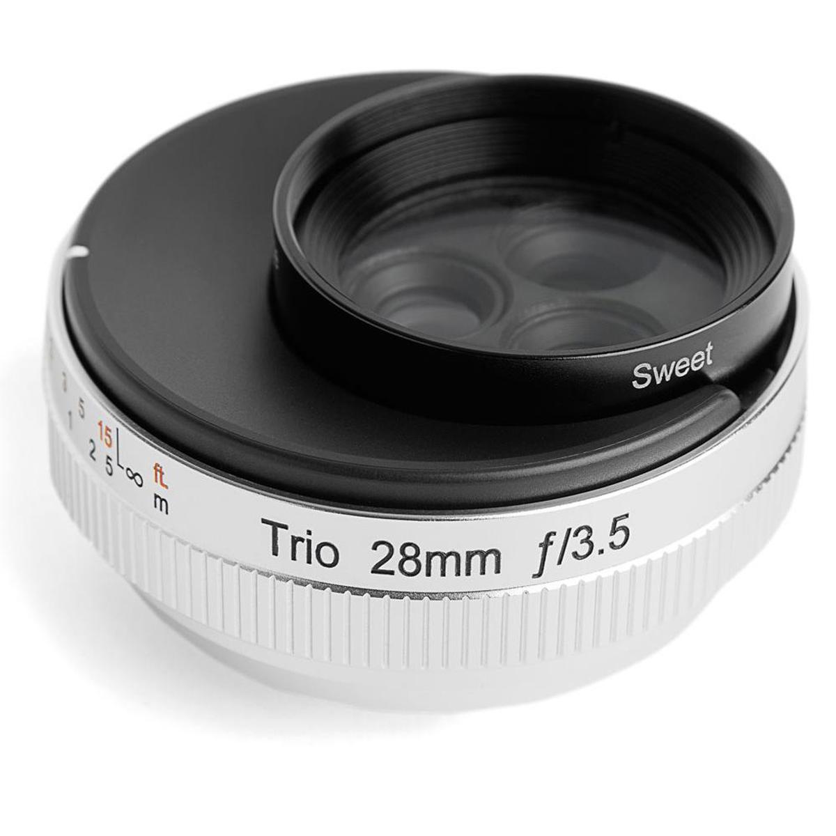 

Lensbaby Trio 28 for Sony E - Ultra Compact 28mm F3.5 Lens w/3 Focus Select