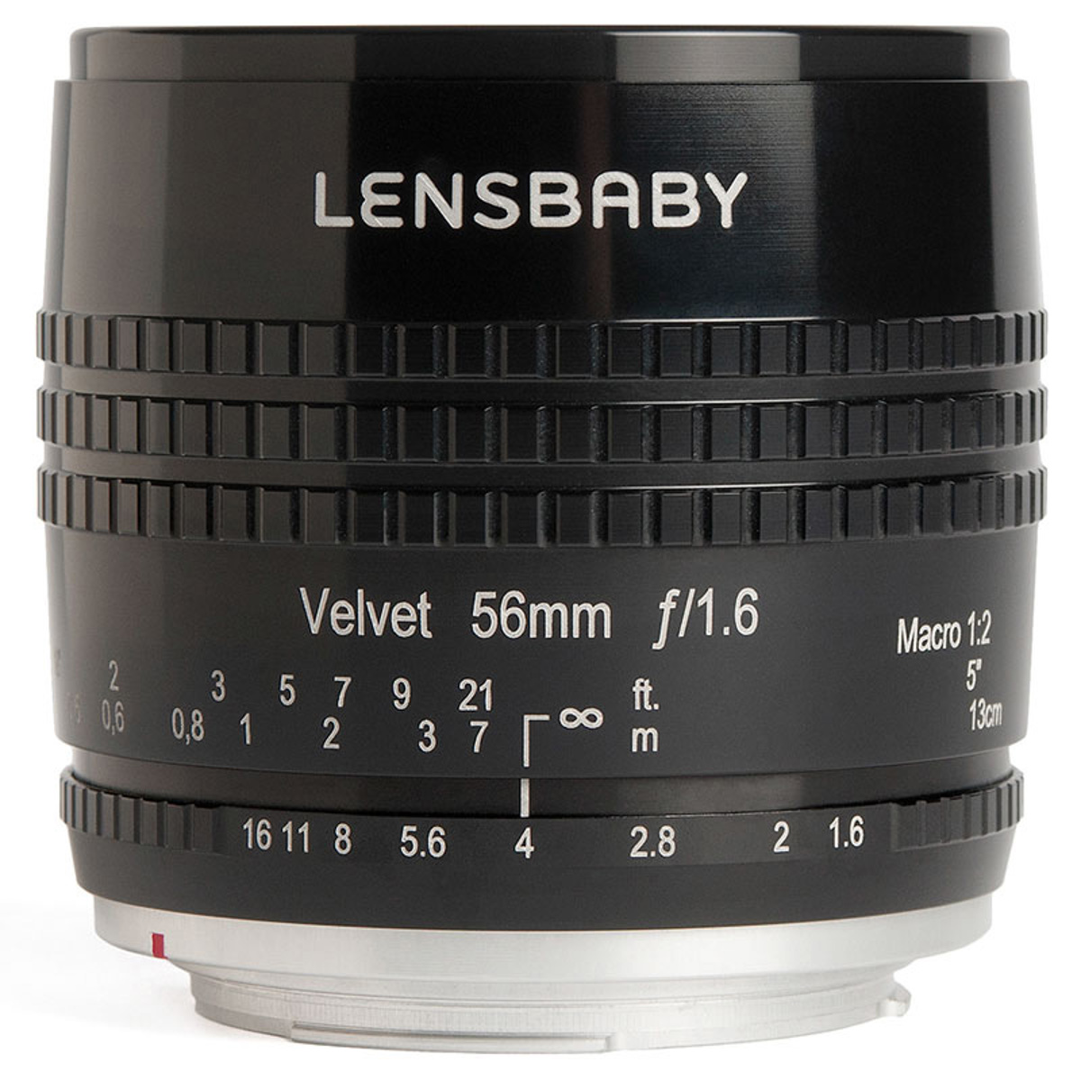 

Lensbaby Velvet 56, 56mm f/1.6 Macro Lens for Canon EF - Black Finish