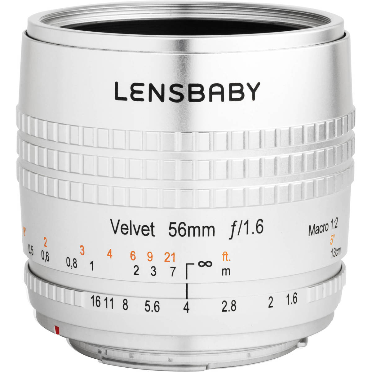 

Lensbaby Velvet 56 56mm f/1.6 Lens for Canon RF, Silver