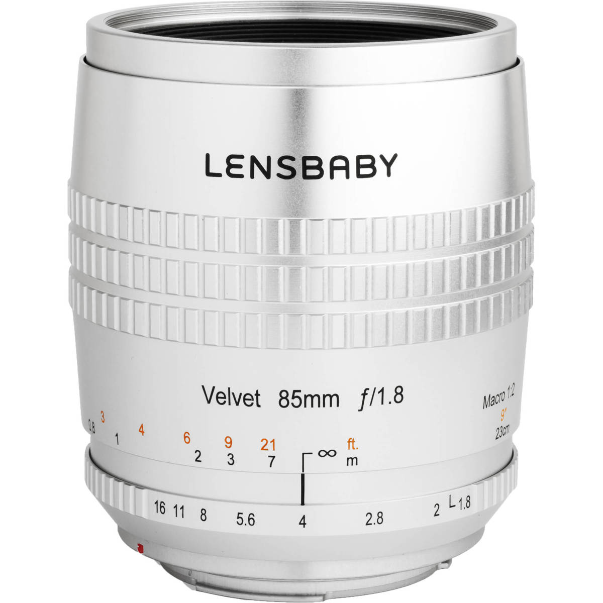 

Lensbaby Velvet 85 85mm f/1.8 Lens for Canon RF, Silver