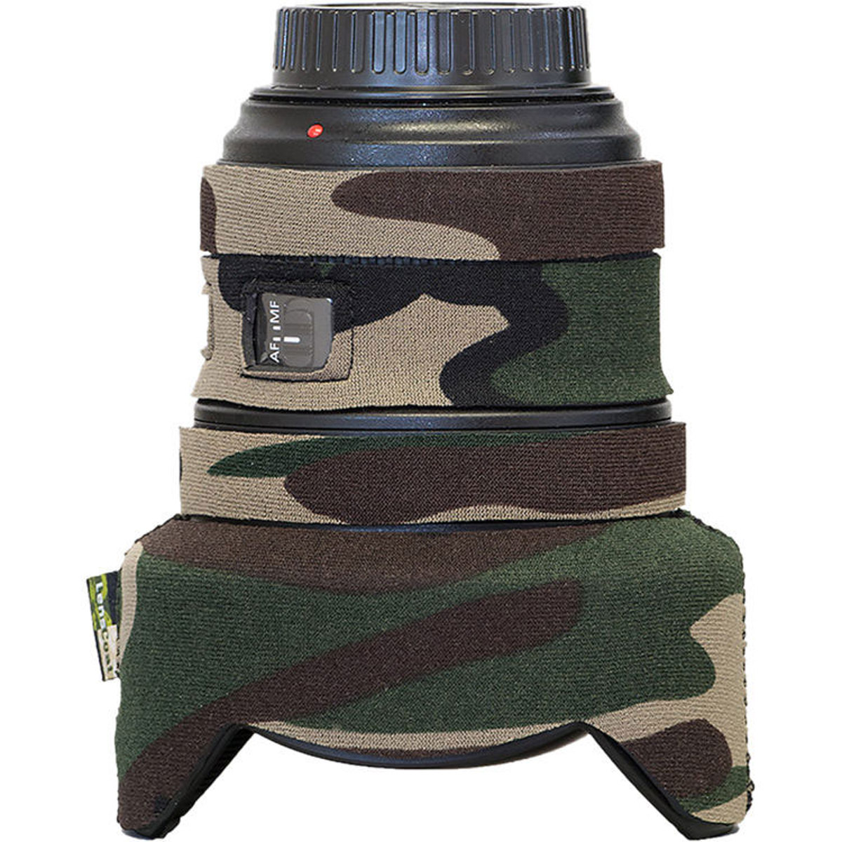 

LensCoat Waterproof Neoprene Cover for Canon 11-24mm f4 Lens, Forest Green Camo