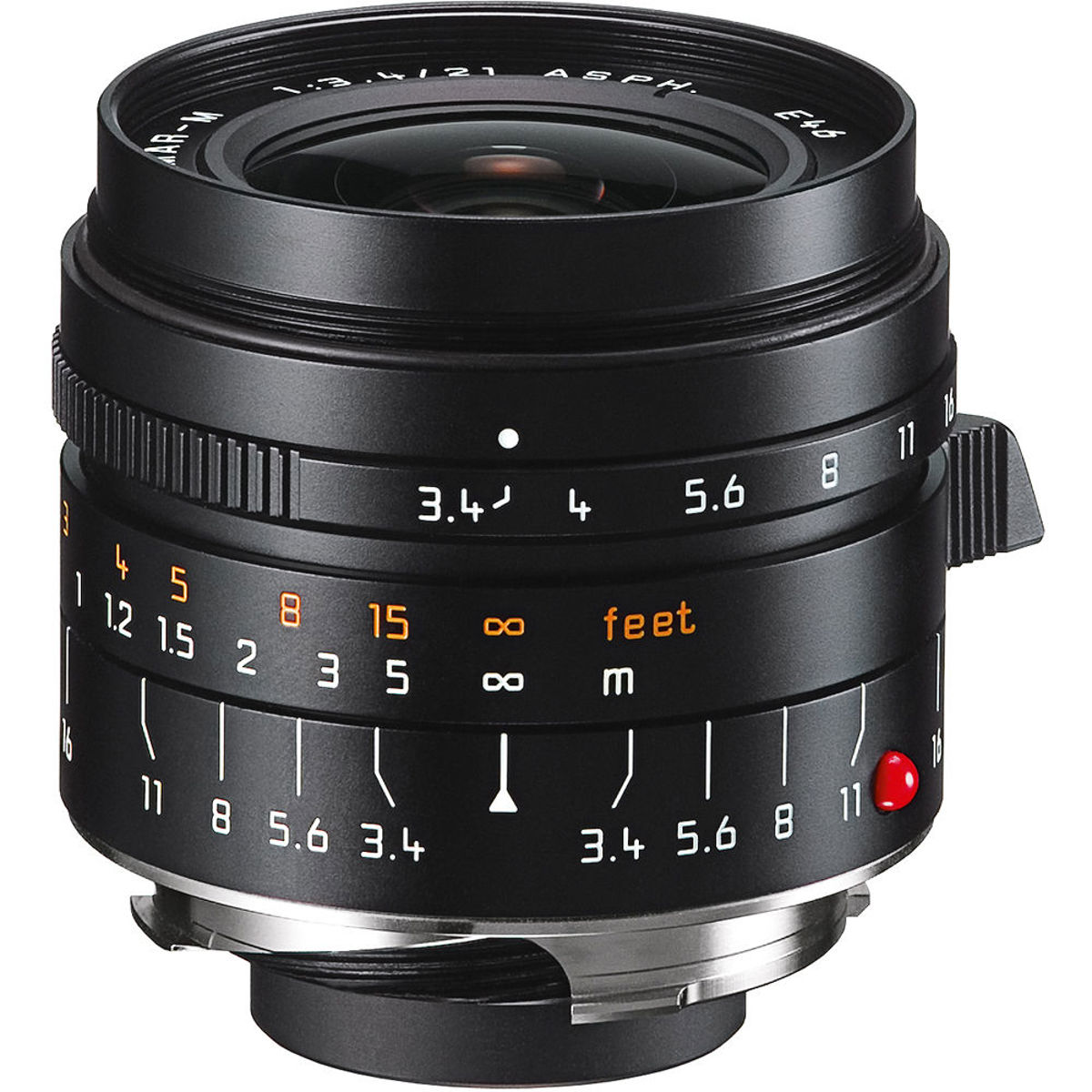 

Leica 21mm f/3.4 Super Elmar-M Aspherical Lens for M System, Black