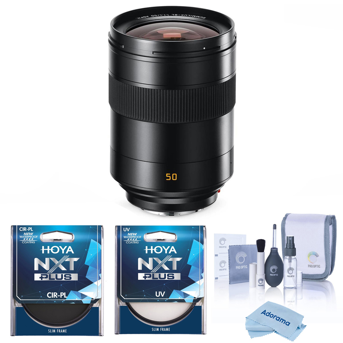 

Leica Summilux-SL 50mm f/1.4 Aspherical Lens for L Mount,w/82mm UV & CPL Filters