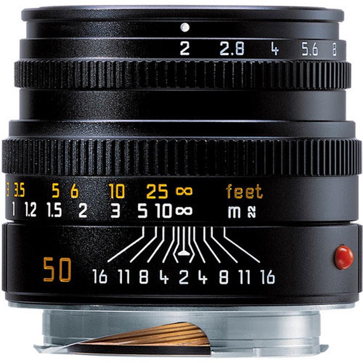 

Leica 50mm f/2 Summicron-M Aspherical Lens for M System, Black