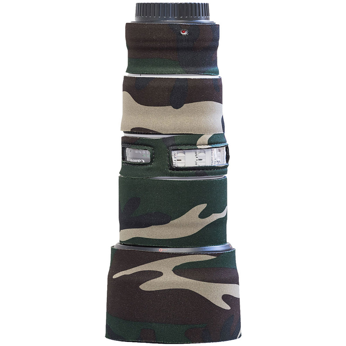 

LensCoat Lens Cover for Canon 70-200mm f/4 IS II Lens, Forest Green Camo