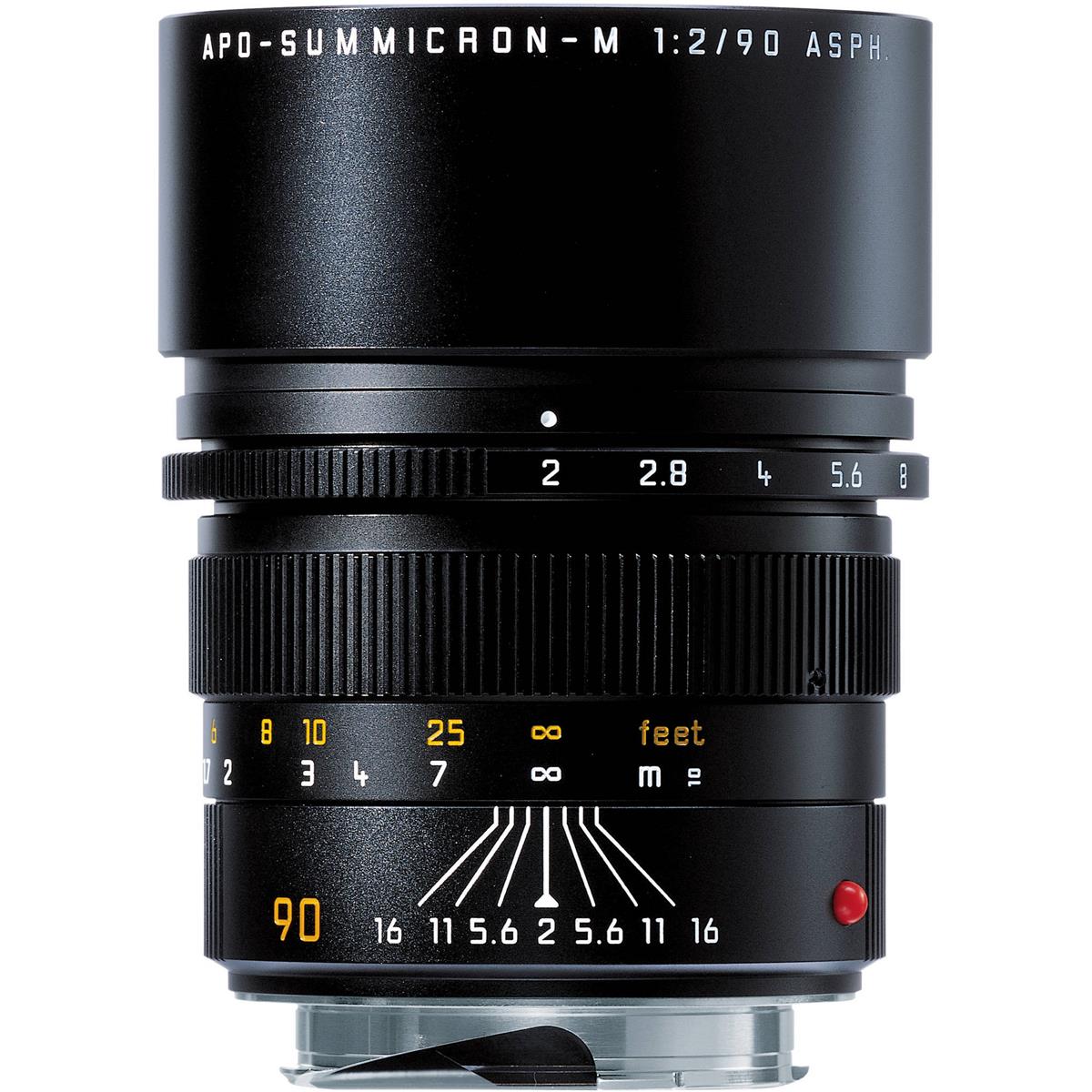 

Leica 90mm f/2.0 APO-Summicron-M Aspherical Lens for M System, Black
