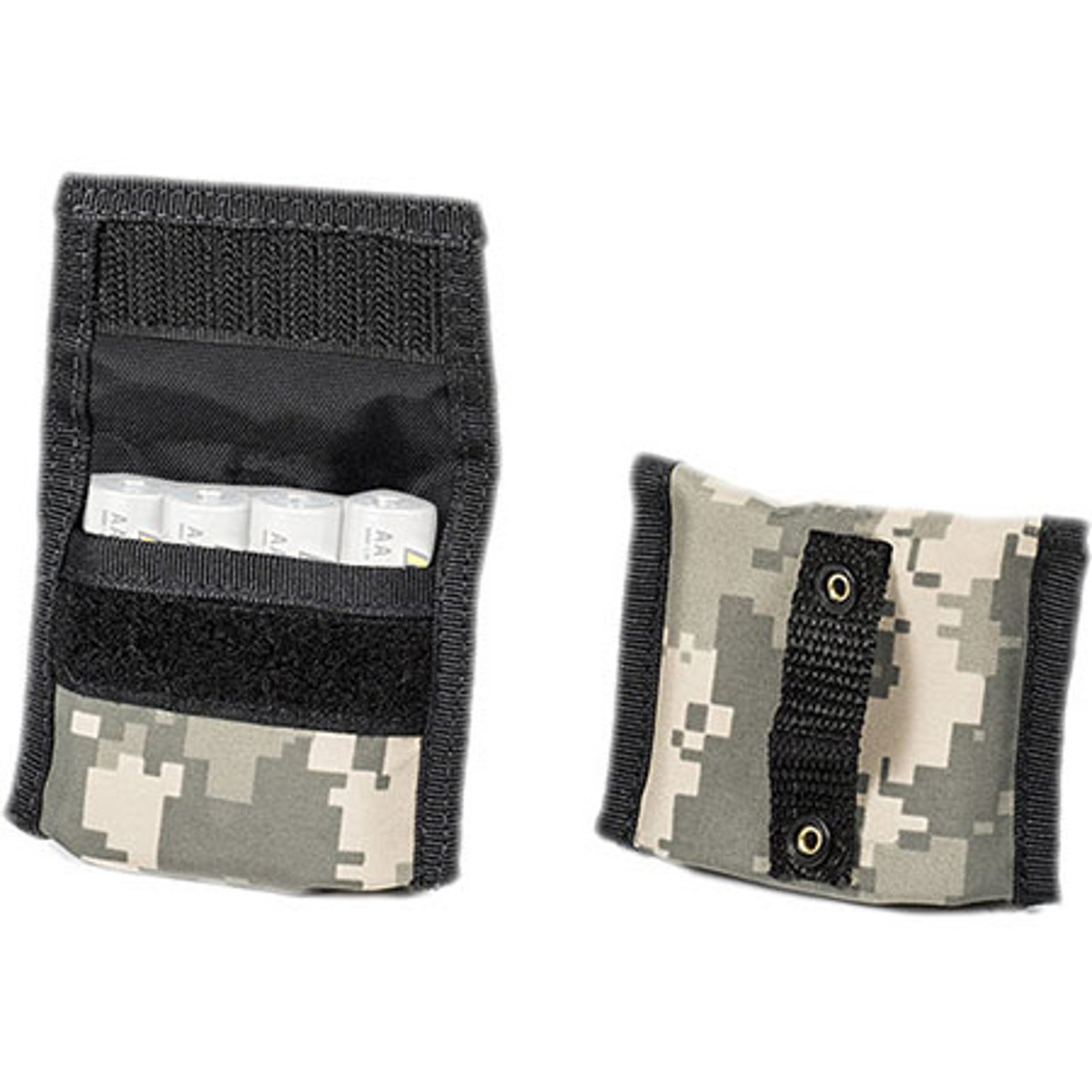 

LensCoat Battery Pouch for 4+4 AA, 2 Pack, Digital Camo