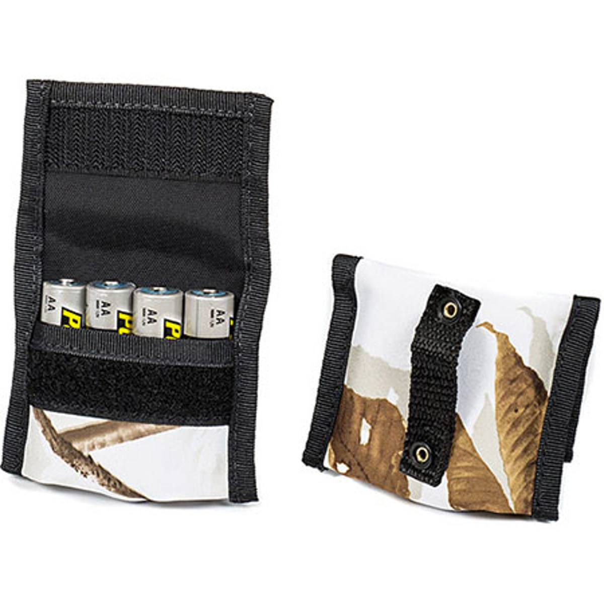 

LensCoat Battery Pouch for 4+4 AA, 2 Pack, Realtree AP Snow