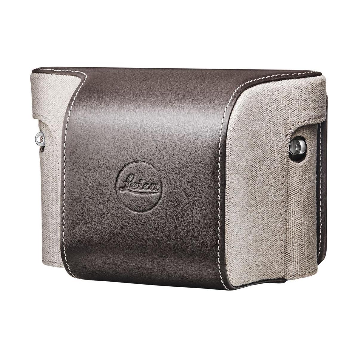 Image of Leica Ever-Ready Canvas/Leather Case for X (Typ 113) Camera