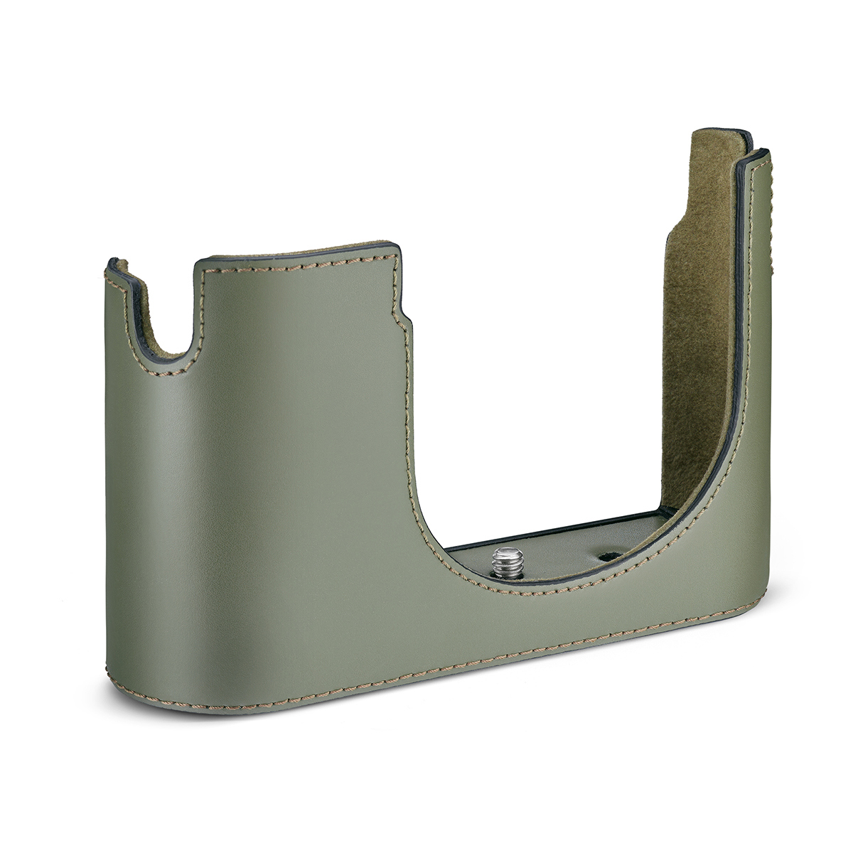 

Leica Leather Half Case for Q3 Digital Camera, Olive Green