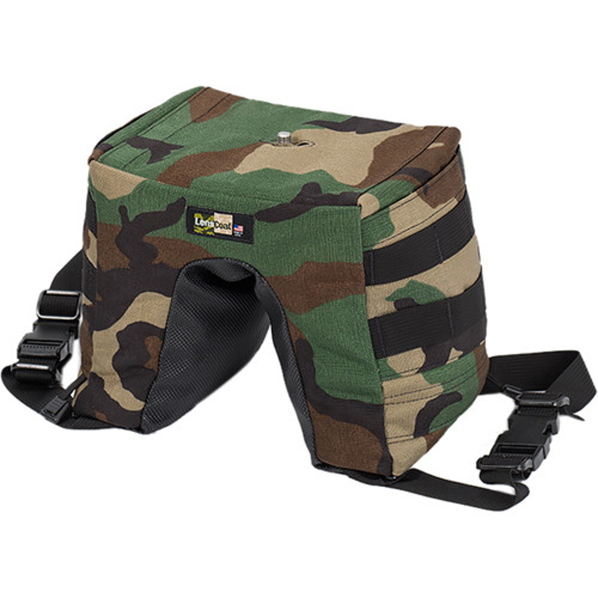 

LensCoat LensSack Pro Jr Bean Bag Camera Support, Forest Green Camo