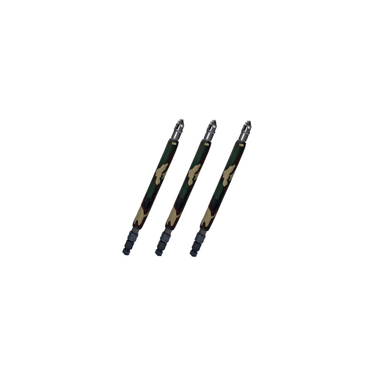 

LensCoat LegCoat Wraps (set of 3) f/Gitzo Series 1 & 2 Tripods (19-30mm Diam) Forest Green Camo 15"