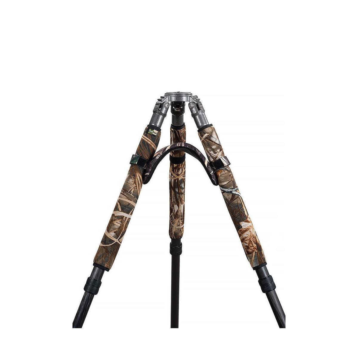 

LensCoat LegWrap Pro (set of 3) or Gitzo Series 4 & 5 Tripods Realtree Max4 10"