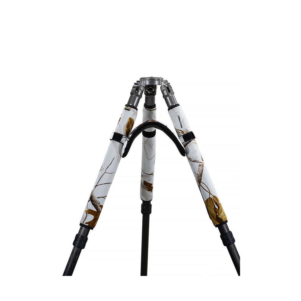 

LensCoat LegWrap Pro (set of 3) or Gitzo Series 4 & 5 Tripods Realtree Ap Snow 12"