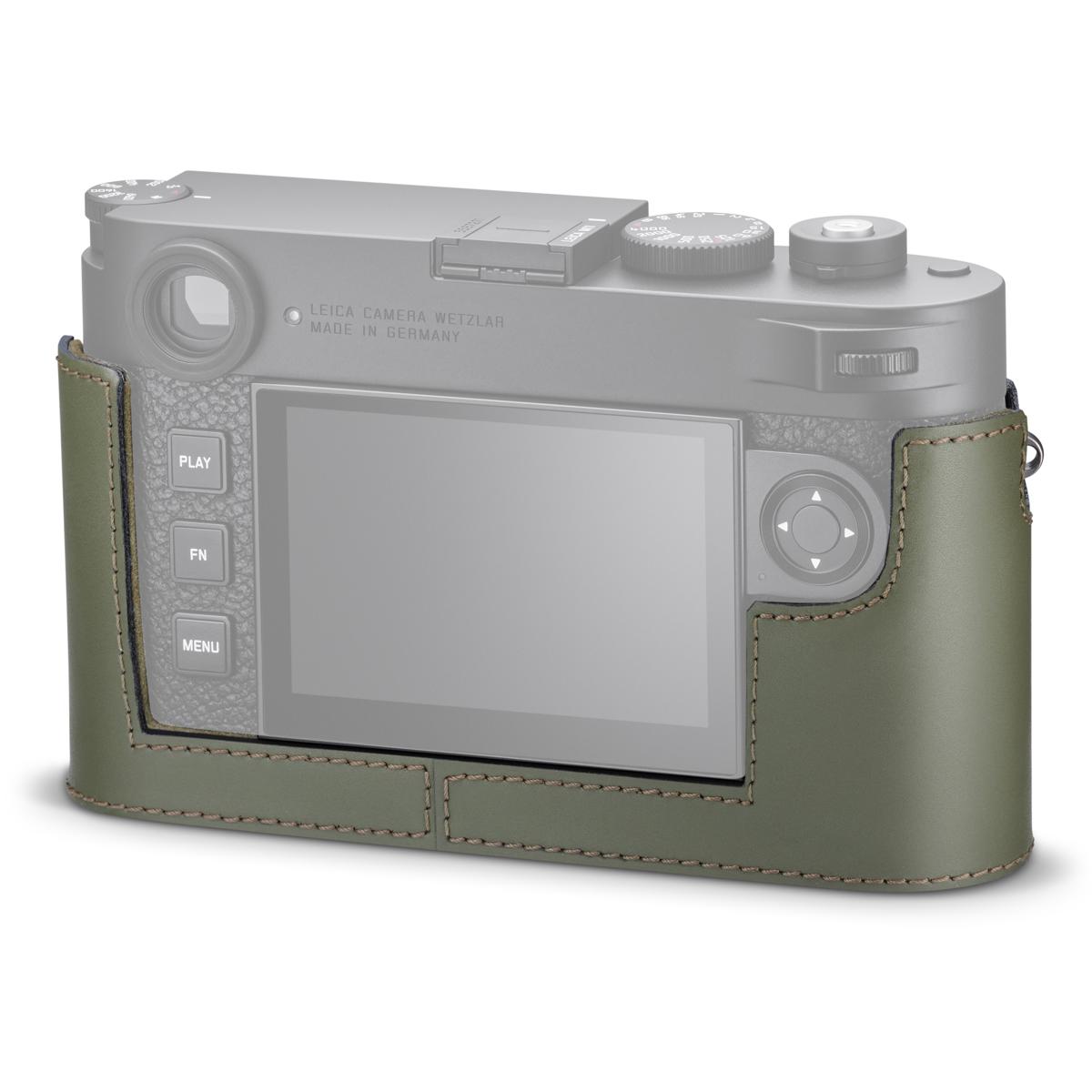 

Leica Leather Protector for M11 Camera, Olive Green