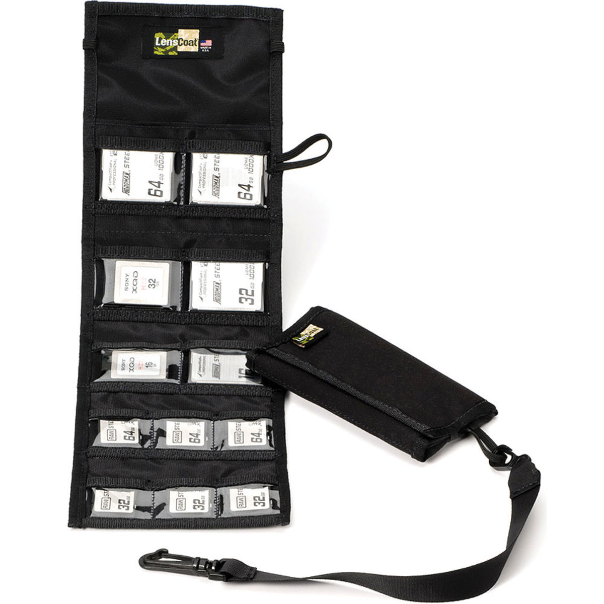 

LensCoat Combo 66 Memory Wallet, Black