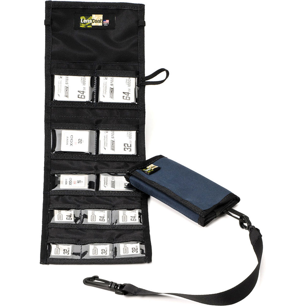 

LensCoat Combo 66 Memory Wallet, Navy