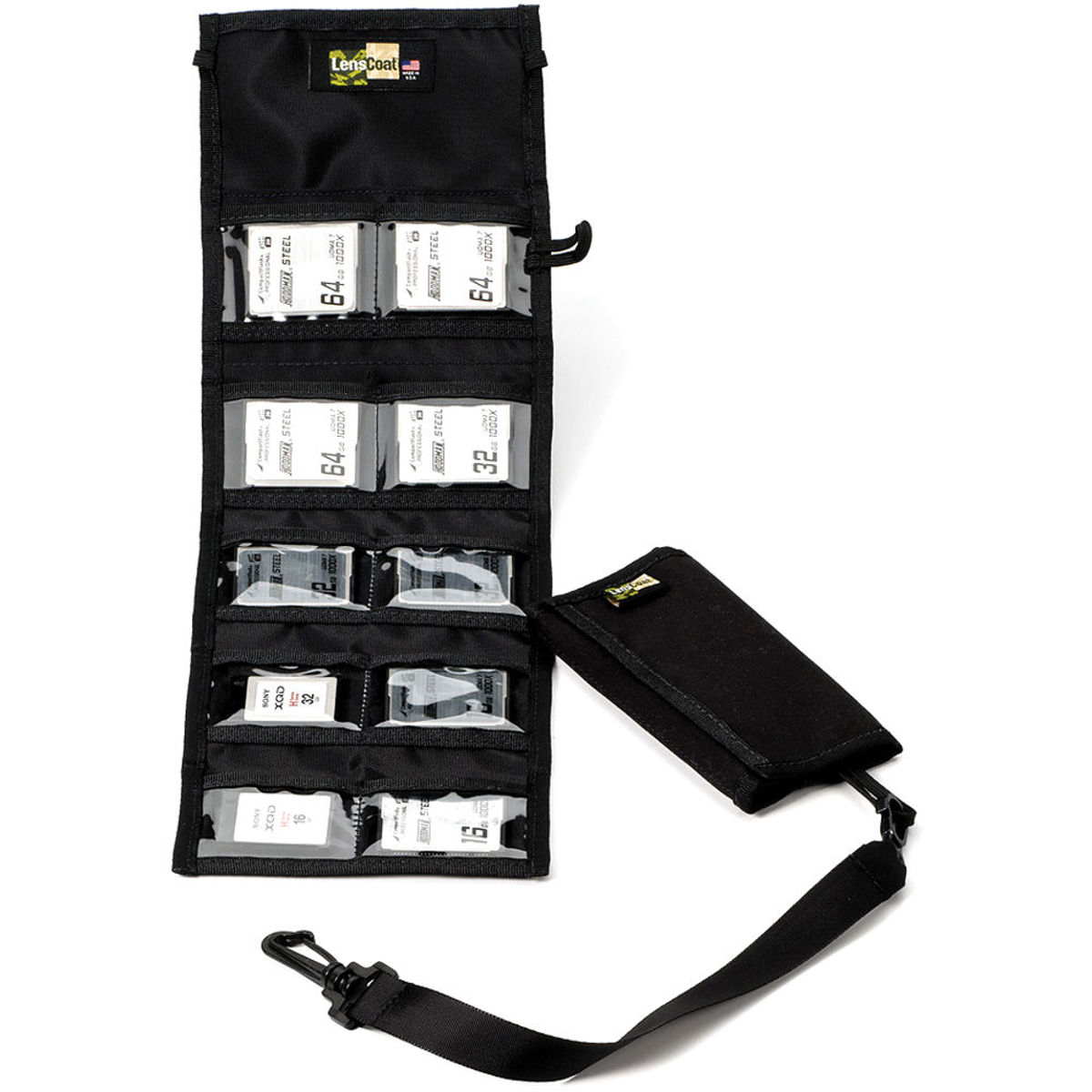 

LensCoat CF10 Memory Card Wallet, Black