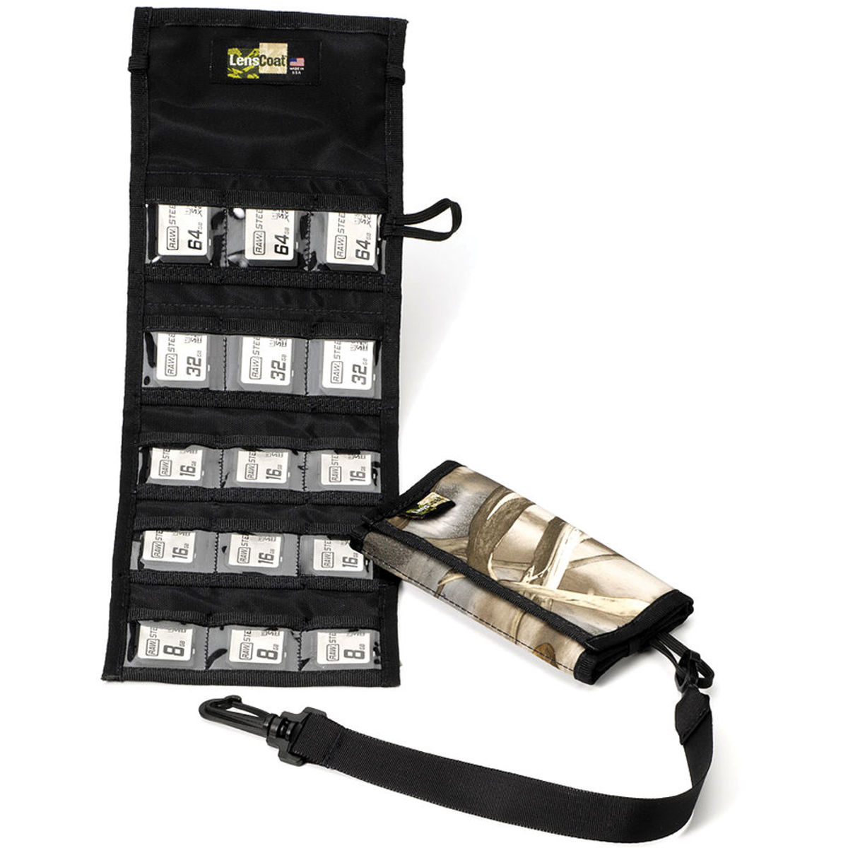 

LensCoat SD15 Memory Wallet, Realtree Max 4