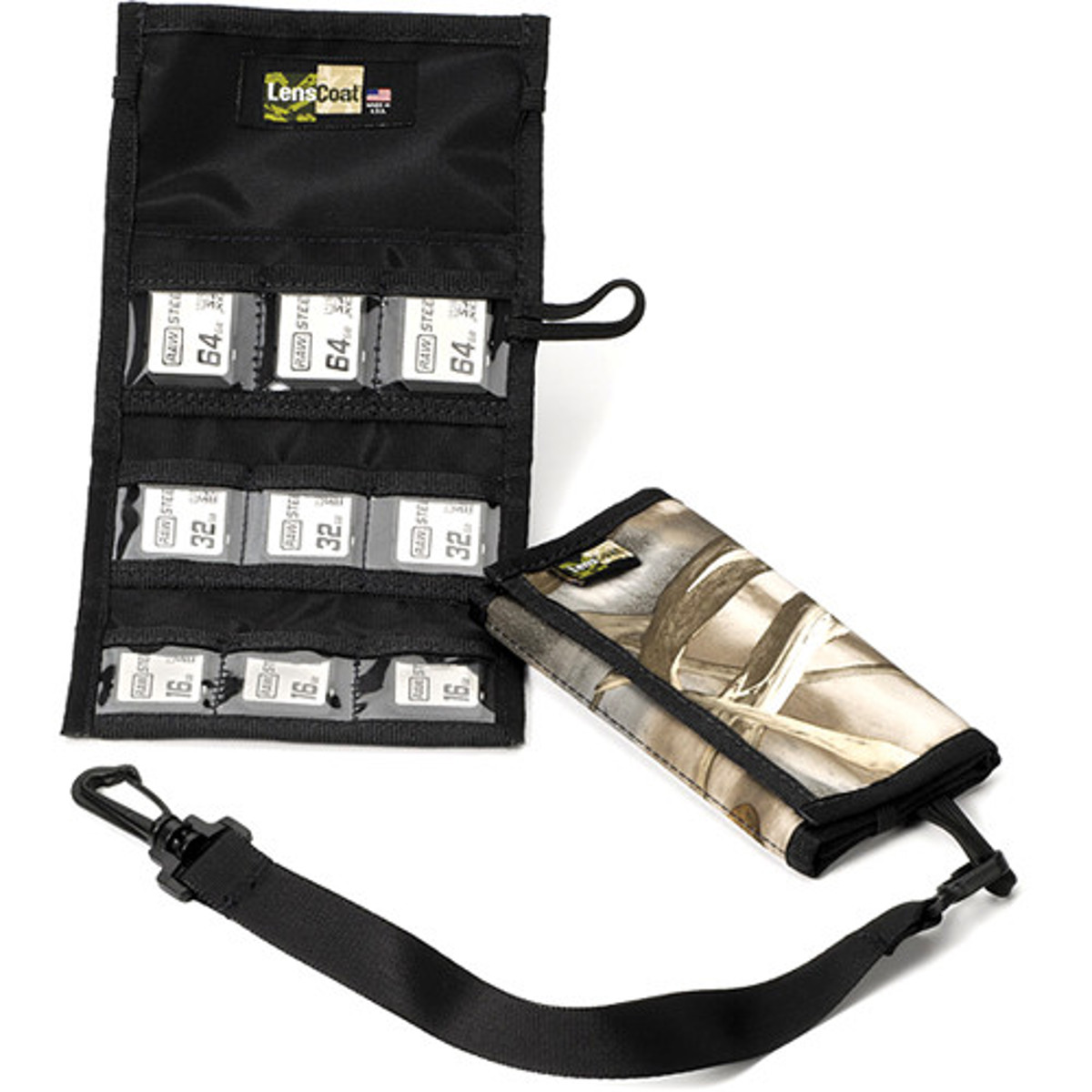 

LensCoat SD9 Memory Wallet, Realtree Max 4