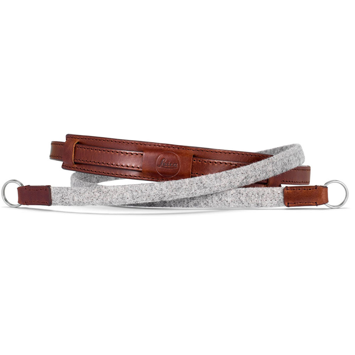 

Leica Neck Strap Lifestyle, Leather/Fabric, Grey