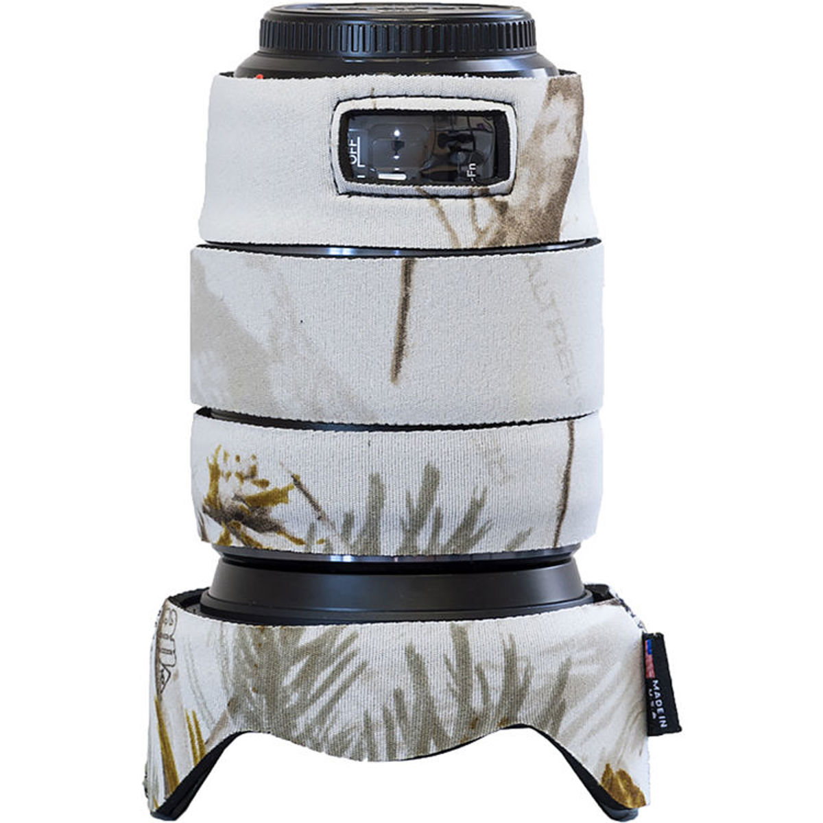 

LensCoat Lens Cover for Olympus M.Zuiko 12-100mm f/4 Pro, Realtree AP Snow