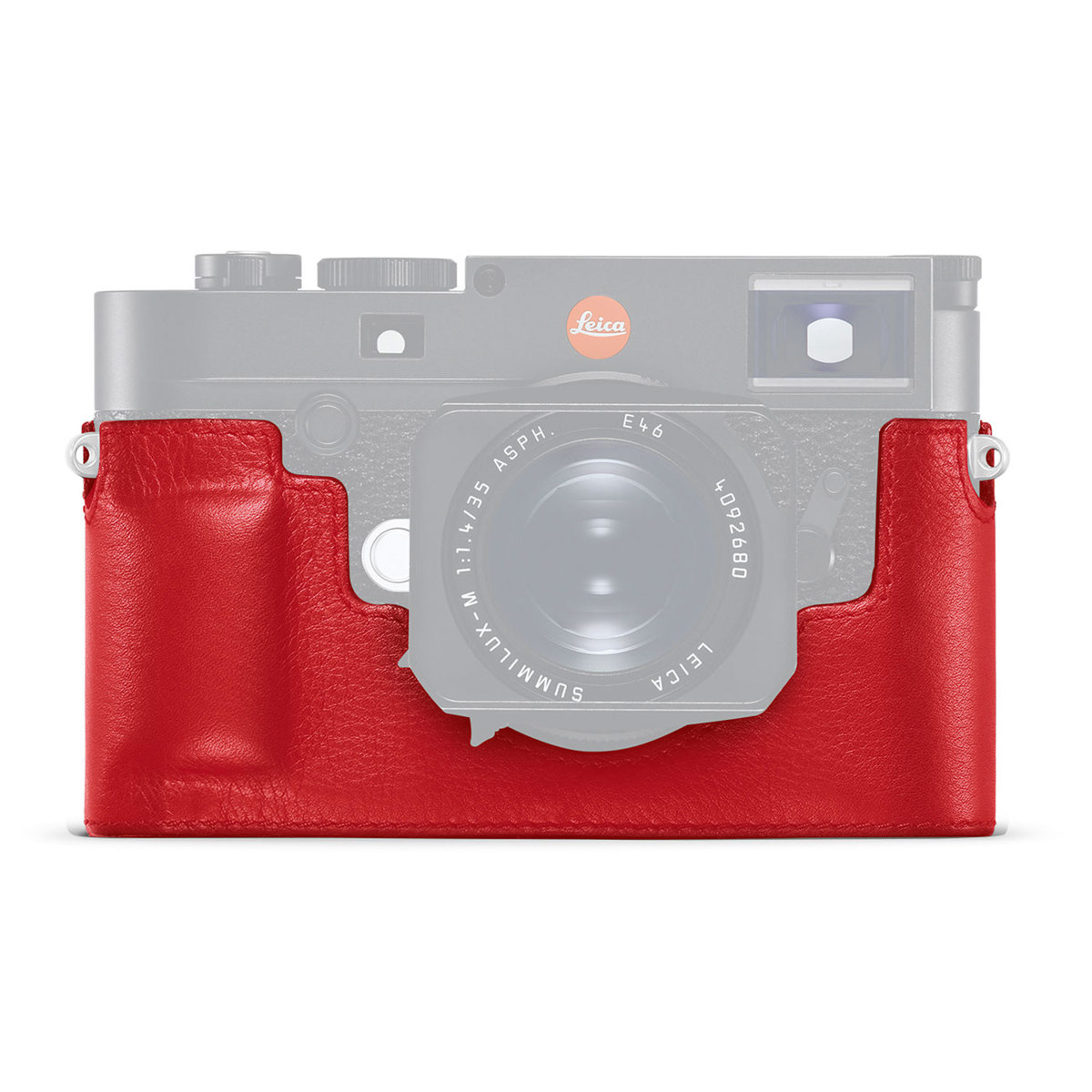 

Leica M10 Protector, Leather, Red
