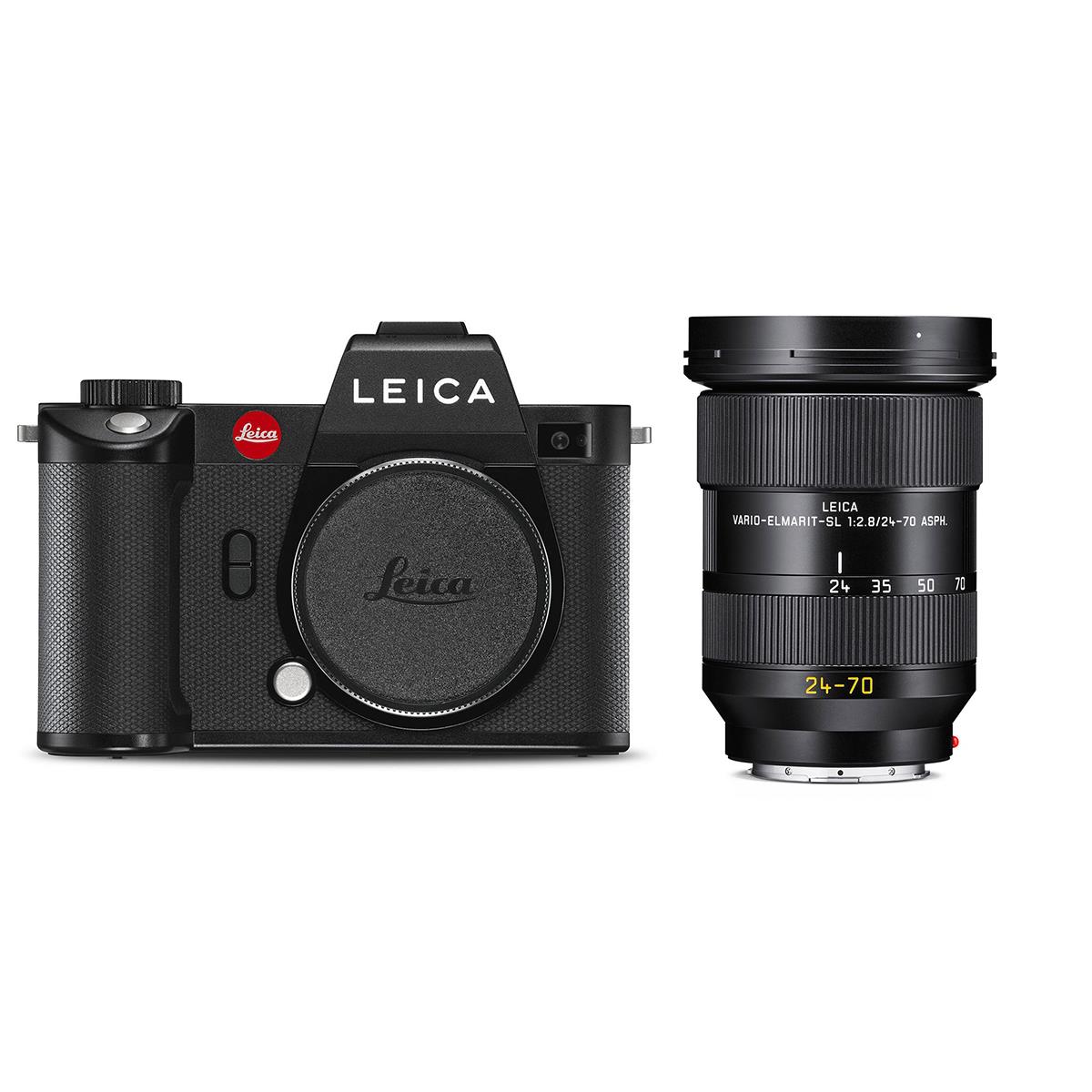 Image of Leica SL2 Mirrorless Camera with Vario-Elmarit-SL 24-70mm f/2.8 Lens
