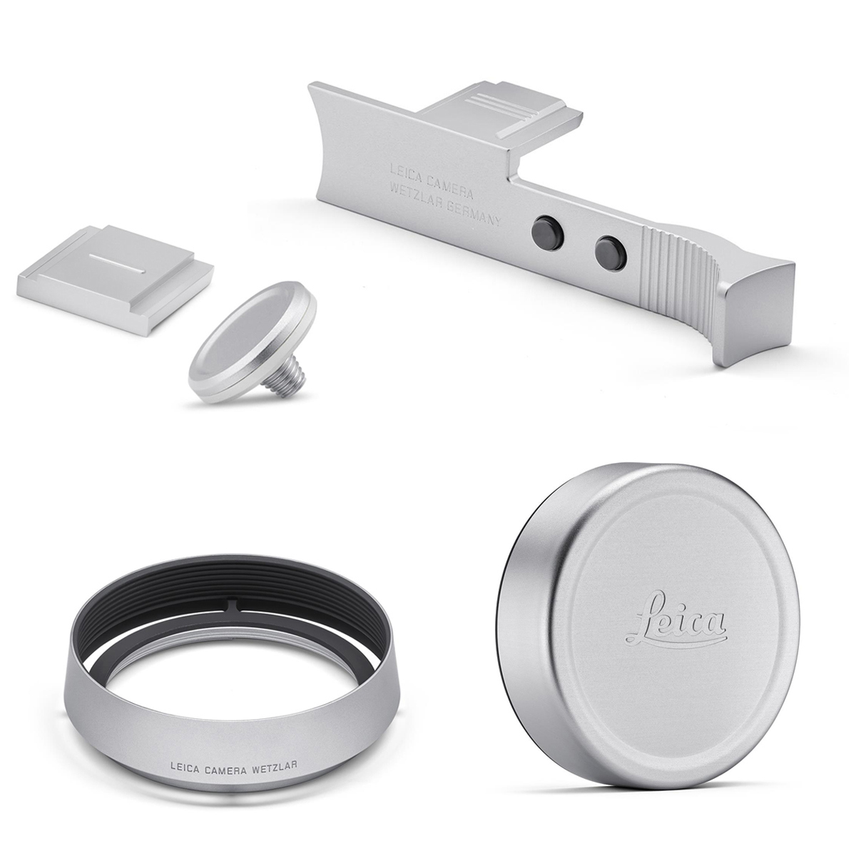 

Leica Aluminum Accessory Kit for Q3 Compact Digital Camera, Silver