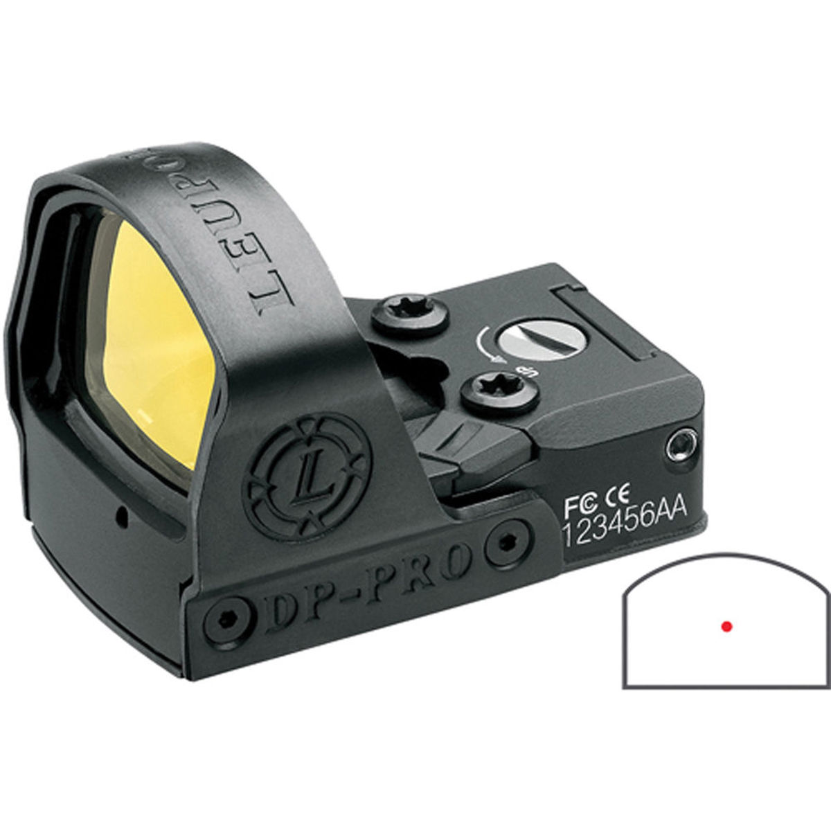 

Leupold DeltaPoint Pro Reflex Sight, 2.5 MOA Dot Reticle, Matte Black