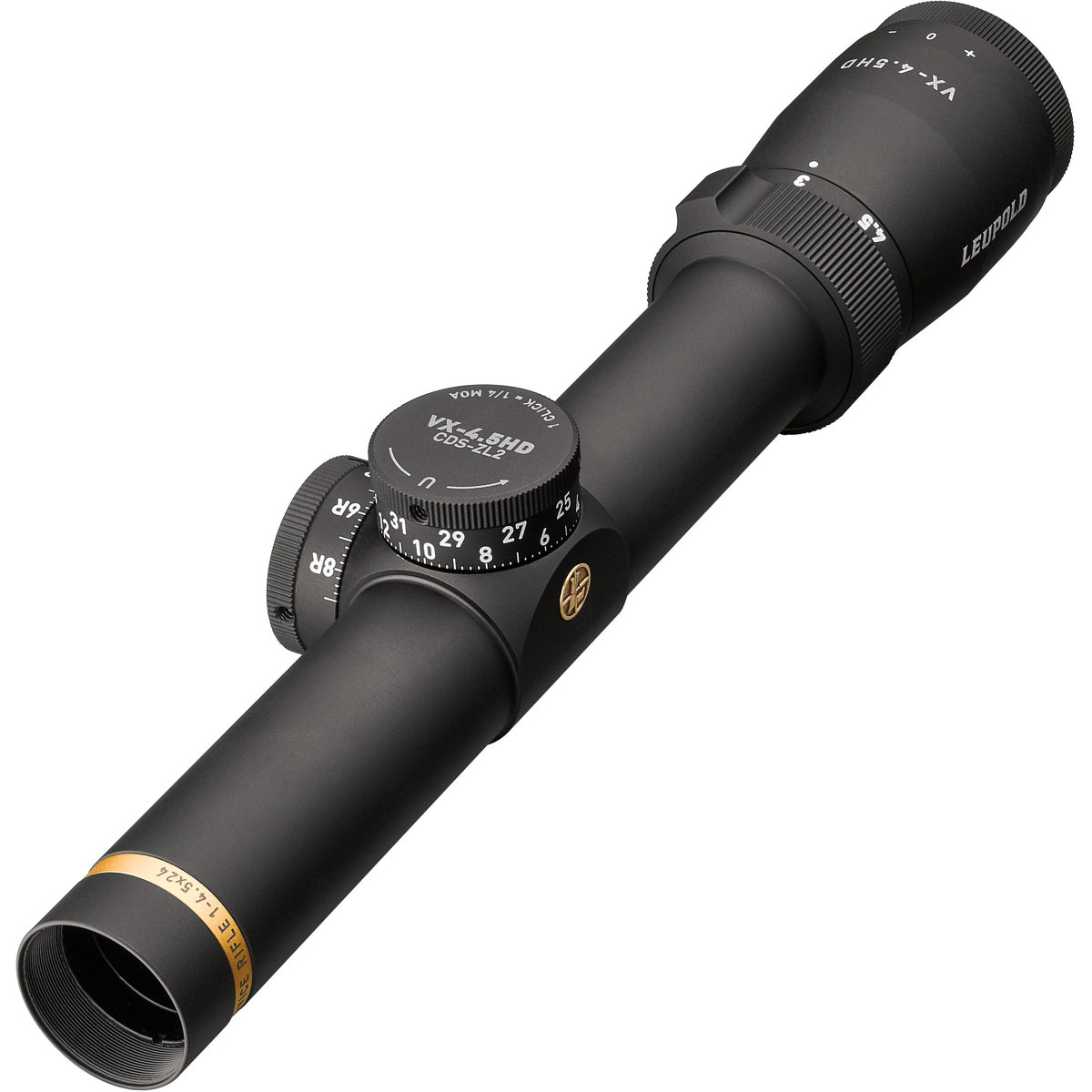 

Leupold 1-4.5x24 VX-4.5 Service Riflescope,Illum SFP FireDot Bull-Ring Ret, 30mm