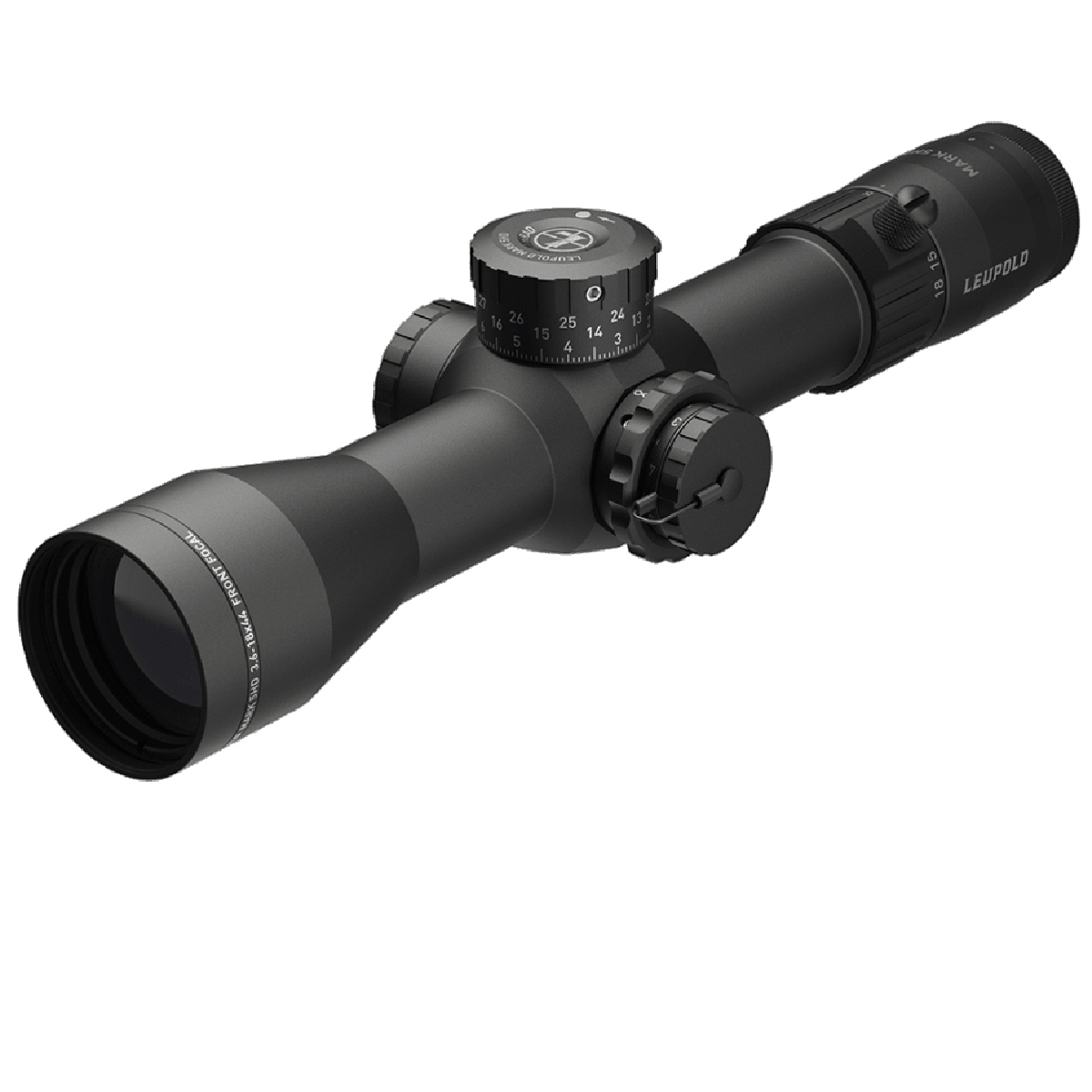 

Leupold 3.6-18x44 Mark 5HD Riflescope, Black w/Illuminated FFP PR1-MIL,35mm Tube