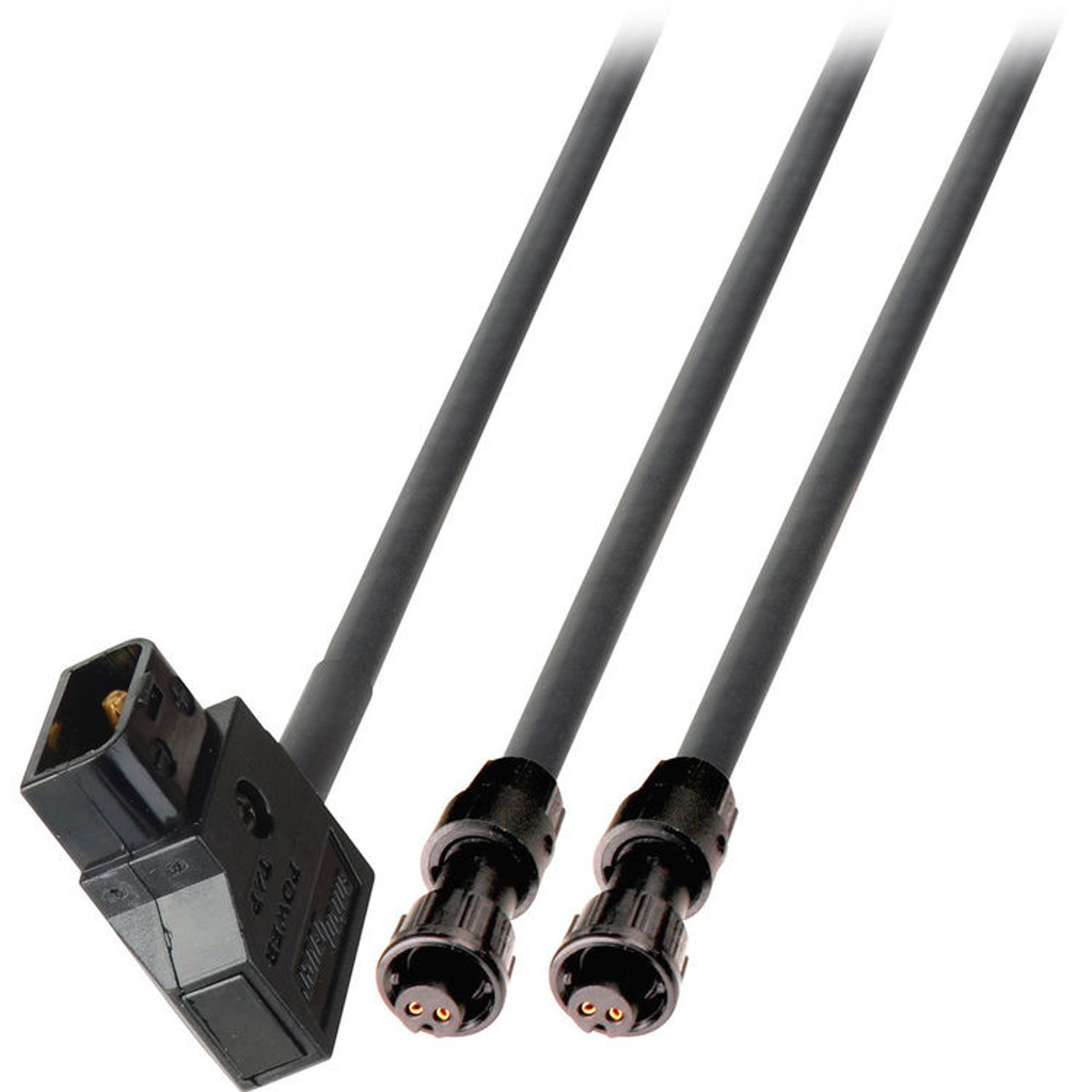 

Laird 1' PowerTap to Dual AJA Type Micro-Con-X 2-Pin Power Cable