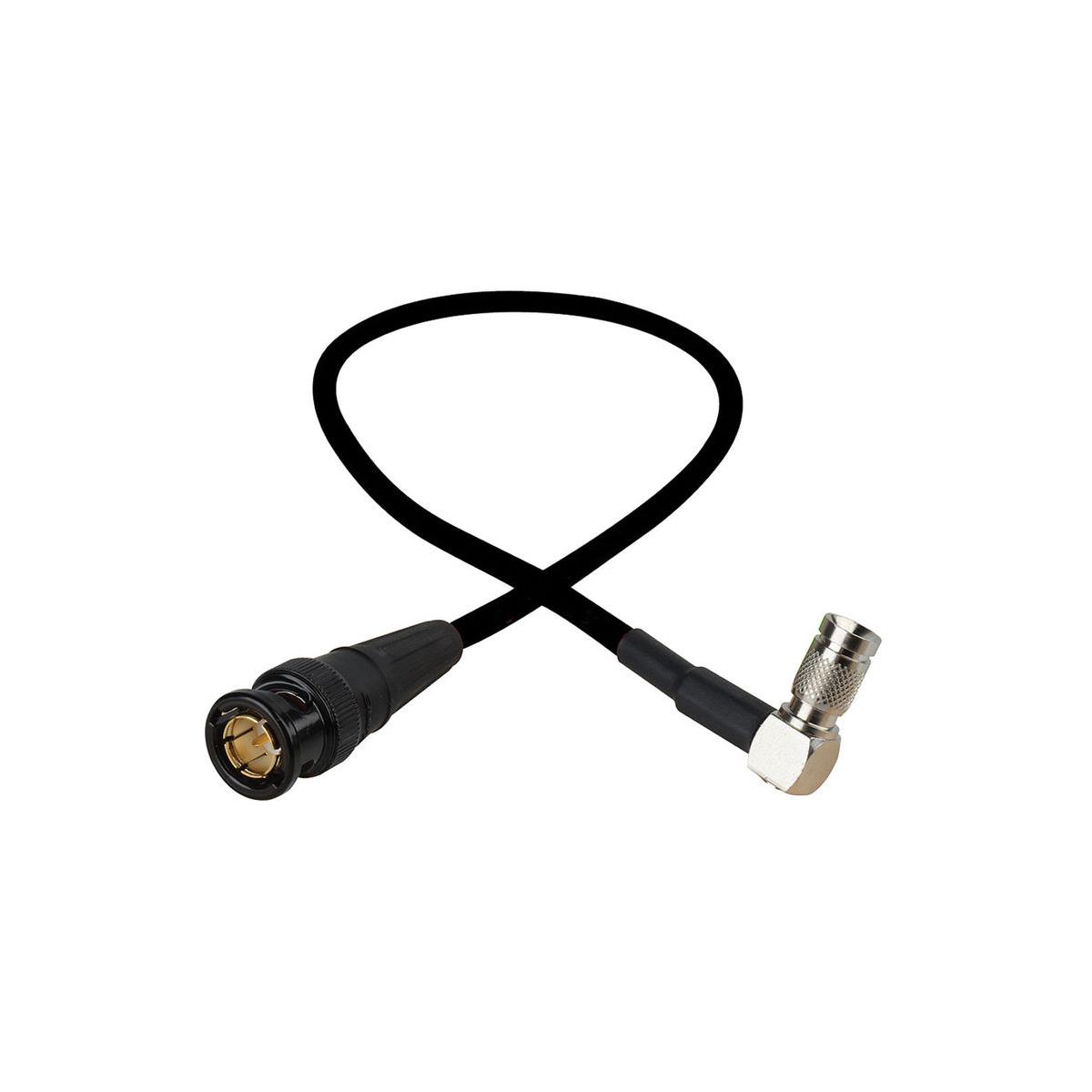

Laird 1' 3G SDI Right Angle DIN 1.0/2.3 to BNC Adapter Cable, Black